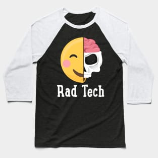 Radiology X-Ray Tech Design - Rad Tech Baseball T-Shirt